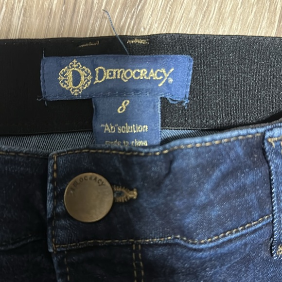 Democracy sz 8 jeans. AB Solution - Picture 2 of 3